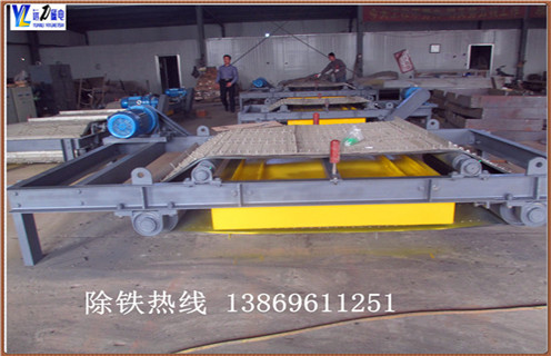 輸送帶式除鐵器跑偏原因分析，跑偏時我們如何解決?