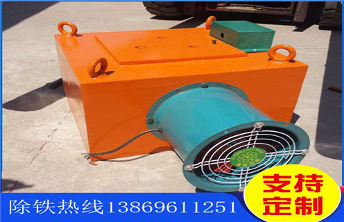 風(fēng)冷電磁除鐵器，風(fēng)冷自卸式電磁除鐵器，河北RCDA-8風(fēng)冷自缷式電磁除鐵器_選型_河北RCDA-8風(fēng)冷自缷式電磁除鐵器工作原理_價(jià)格