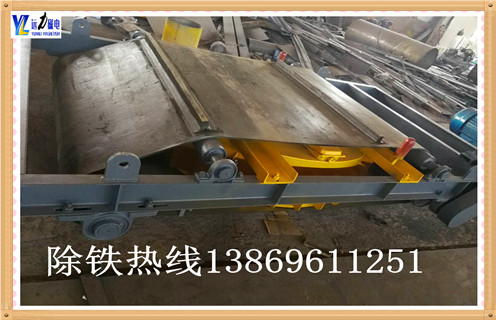 電磁自卸式除鐵器，吉林電磁自卸式除鐵器懸掛式_吉林電磁自卸式除鐵器懸掛式廠家配件_型號及工作視頻