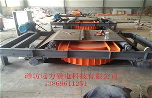 電磁自卸式除鐵器，福建電磁自卸式除鐵器吸8公斤_福建電磁自卸式除鐵器吸8公斤廠家配件_型號及工作視頻