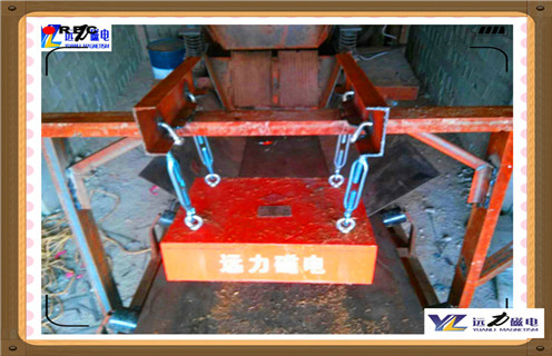 懸掛式永磁除鐵器，內(nèi)蒙古懸掛式永磁除鐵器_內(nèi)部磁塊安裝方法_內(nèi)蒙古懸掛式永磁除鐵器定制供應型號價格
