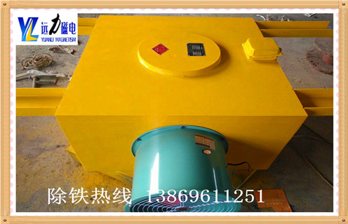 風冷自卸式電磁除鐵器，福建風冷自卸式電磁除鐵器_技術參數_福建風冷自卸式電磁除鐵器價格工作原理_國家標準生產廠家 