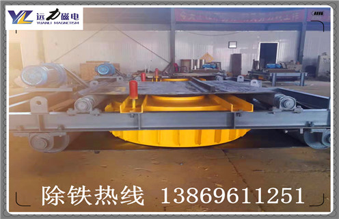 煤礦帶式電磁除鐵器，河北煤礦帶式電磁除鐵器_規(guī)格型號_河北煤礦帶式電磁除鐵器安裝效果適用范圍的工作原理