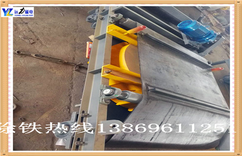 電磁自卸除鐵器，云南電磁自卸除鐵器_規格型號_云南電磁自卸除鐵器適用范圍的工作原理