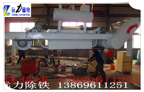 帶式除鐵器，福建帶式除鐵器的冷卻方式_規格型號_福建帶式除鐵器的冷卻方式適用范圍的工作原理 
