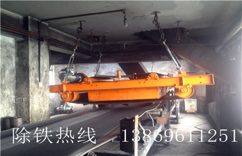 自卸式永磁除鐵器，云南自卸式永磁除鐵器_內部磁塊安裝方法_云南自卸式永磁除鐵器如何卸鐵特點供應型號價格