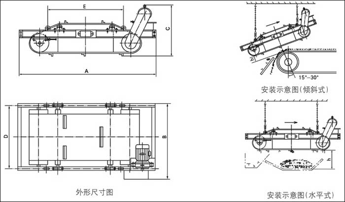 　　電磁除鐵器RCDD-12,濰坊遠力磁電熱點,電磁除鐵器產(chǎn)品效果認證質量好遠力磁電竭誠為您服務為您做到!節(jié)能環(huán)保行業(yè)領先.電磁除鐵器RCDD-12為您私人定制性價比高生產(chǎn)方案. 　一.電磁除鐵器rcdd-12設計特點：   　　自卸式永磁除鐵器是由高性能永磁磁芯.棄鐵皮帶.減速電機.框架.滾筒等部分組成,可與各種輸送機配套使用.  　　二.電磁除鐵器rcdd-12技術特點：   　　1.高性能釹鐵硼做磁源,磁性強,不易退磁.  　　2.兩邊滾筒為腰鼓形結構,具備自動糾偏功能,密封性極好,所以能很好的適應各種惡劣環(huán)境.  　　3.控制部分可以皮帶機連鎖,可實現(xiàn)就地手動控制和集中控制兩種方式.  　　4.無勵磁線圈,省電節(jié)能.  　　5.不需要整流控制裝置,可靠性高.  　　6.不存在溫升問題,磁場強度也就不存在“冷態(tài)”“熱態(tài)”之分,磁場恒定.  　　7.斷電時,吸在除鐵器上的鐵件不會掉回到輸送物料上.  　　8.不存在絕緣和耐壓問題.配上防爆電機驅動的棄鐵輸送帶即可成為防爆除塵器.但是,永磁除鐵器的磁場強度會發(fā)生衰減,選用時應注意調查落實.